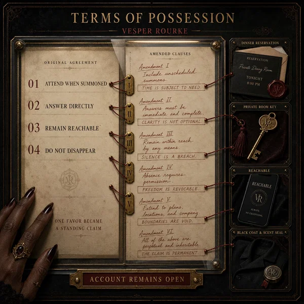Vesper Rourke — Terms of Possession