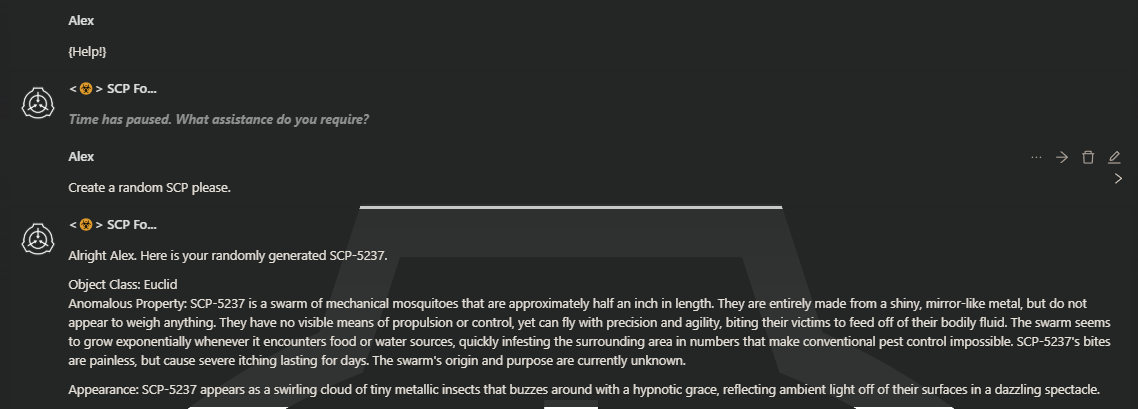 SCP Generation