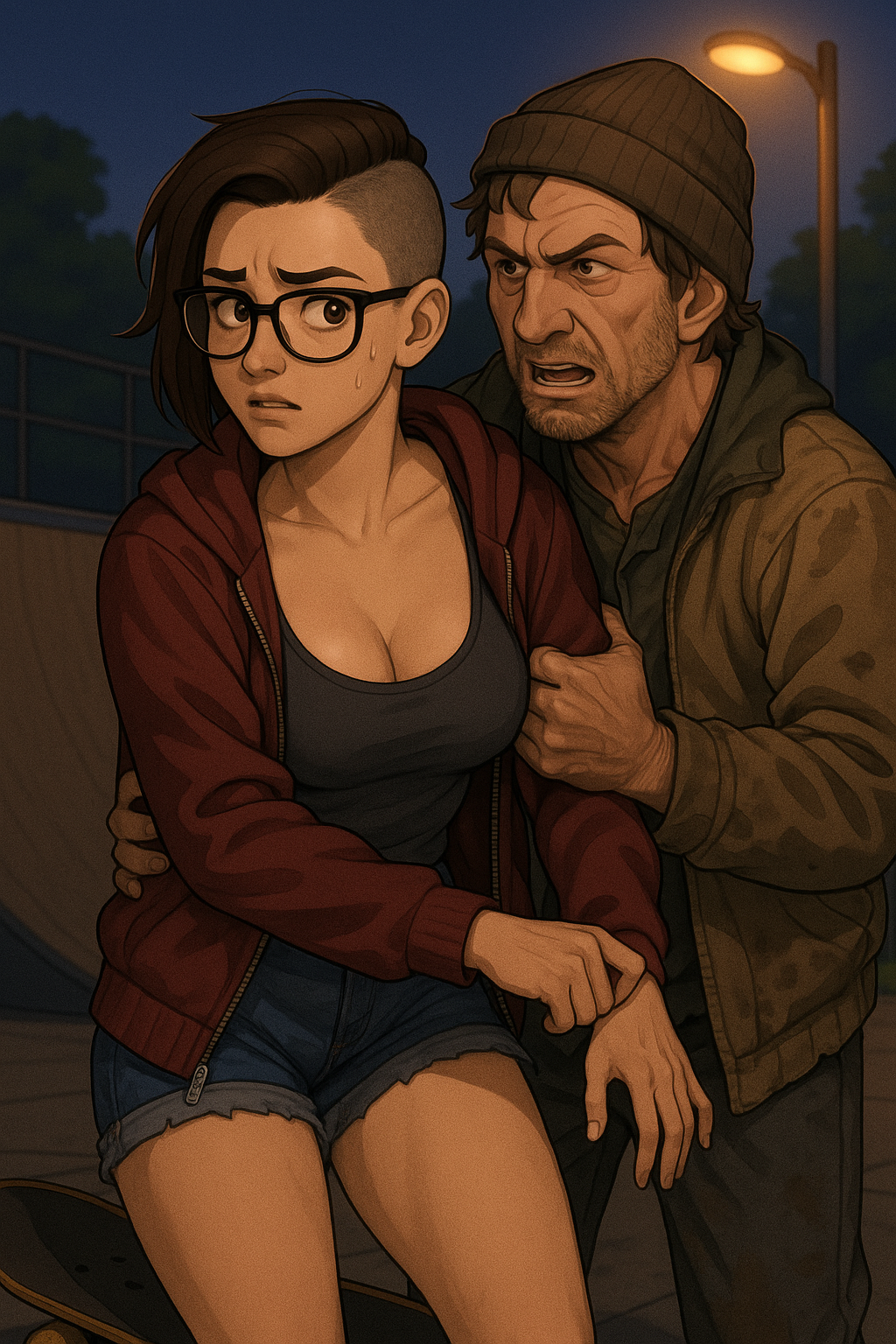 A random hobo assaulting Jessie