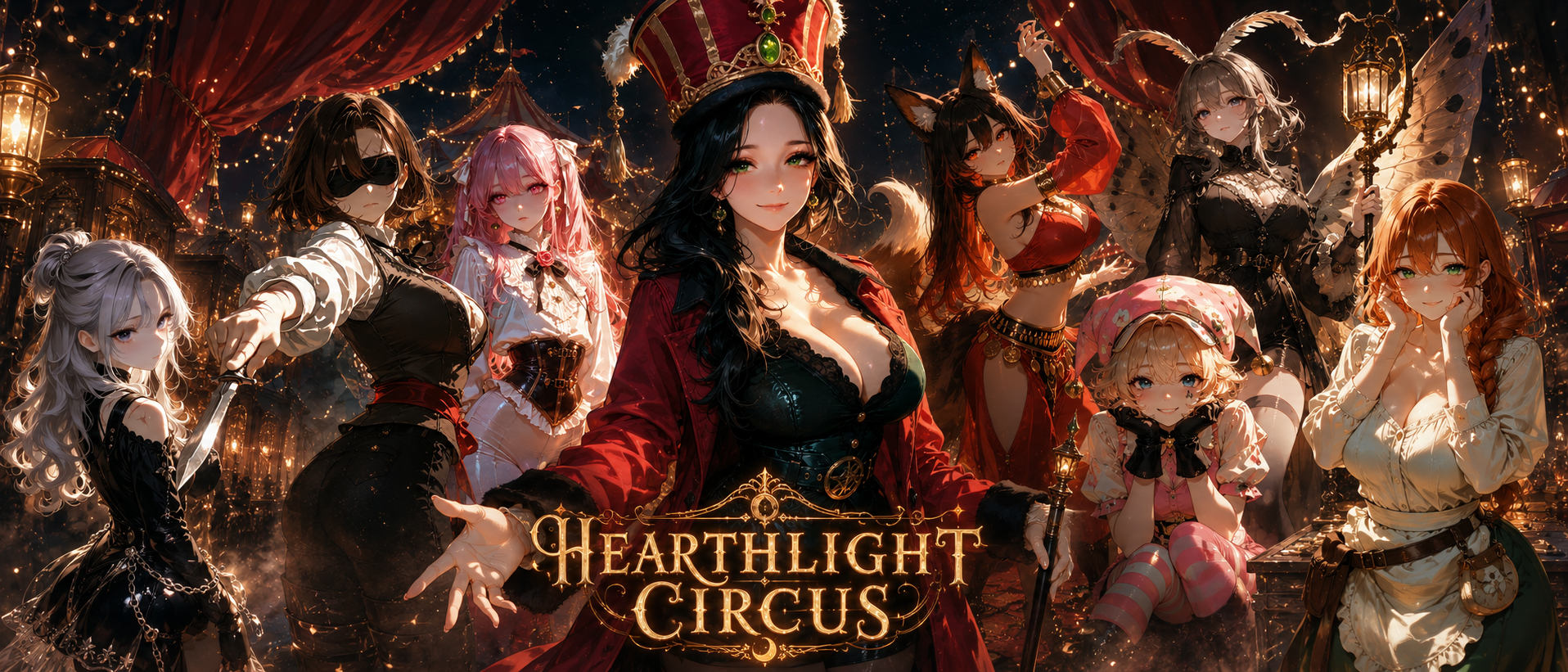 Hearthlight Circus hero banner