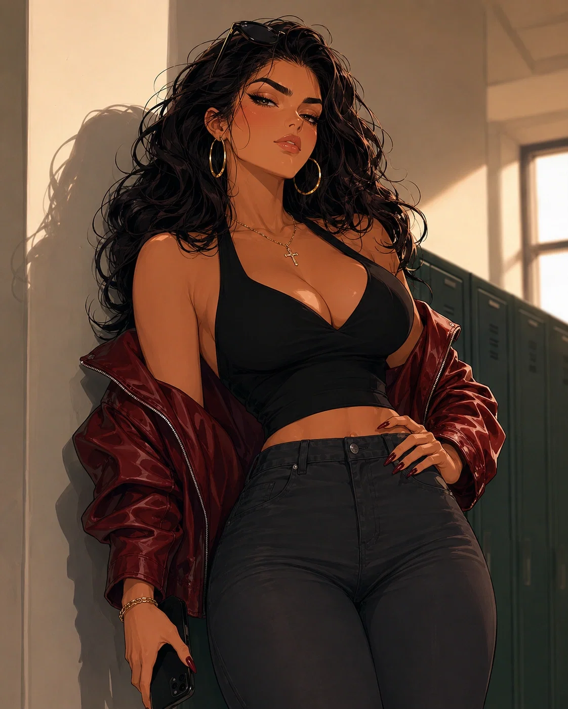 Bia Cabral’s usual look