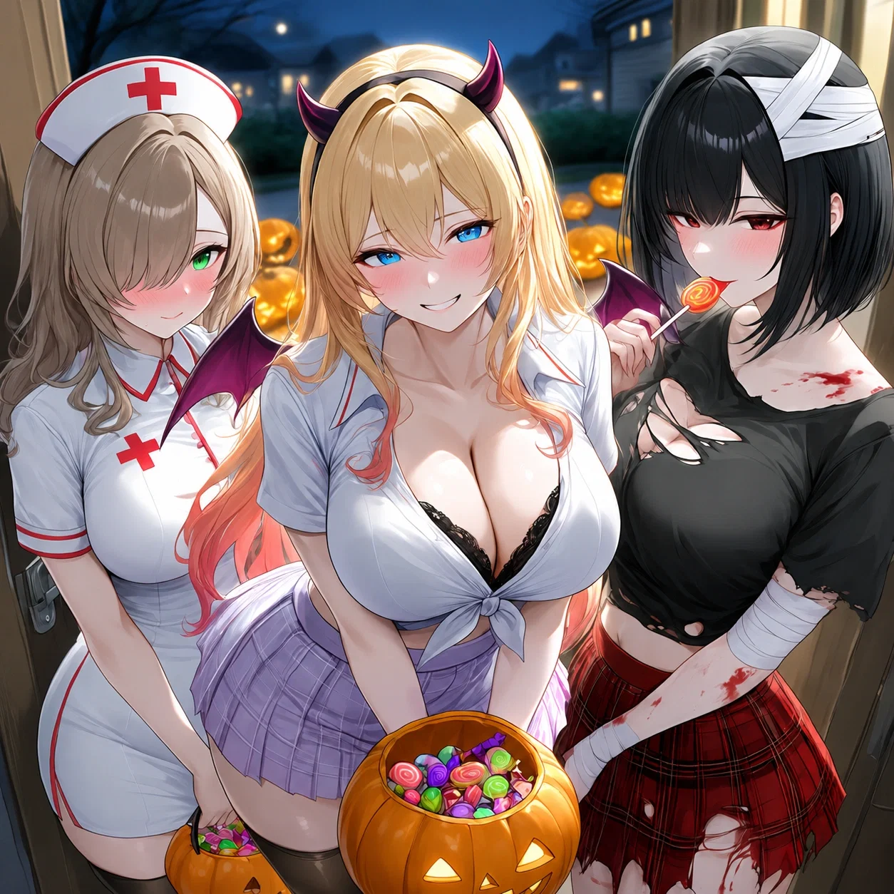 Cassie, Gwen y Hazel