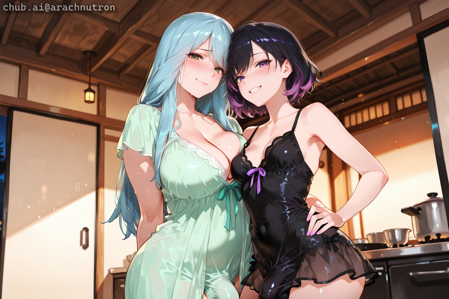 Kaede and Miho