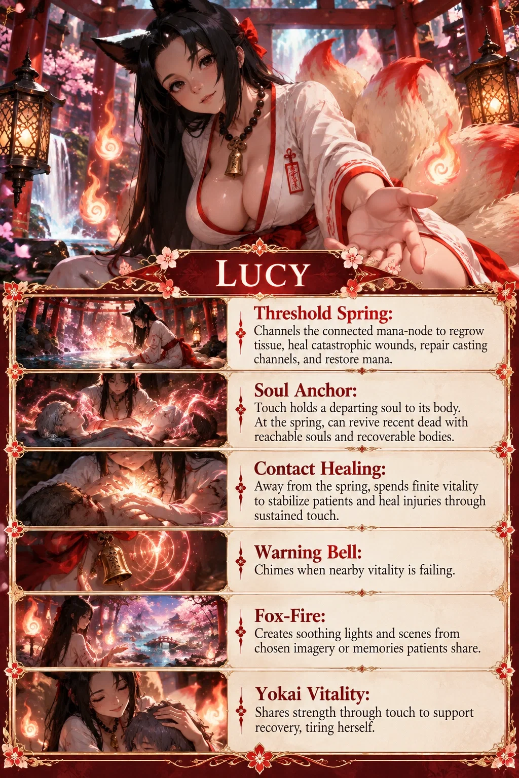 Lucy abilities — Threshold Restoration