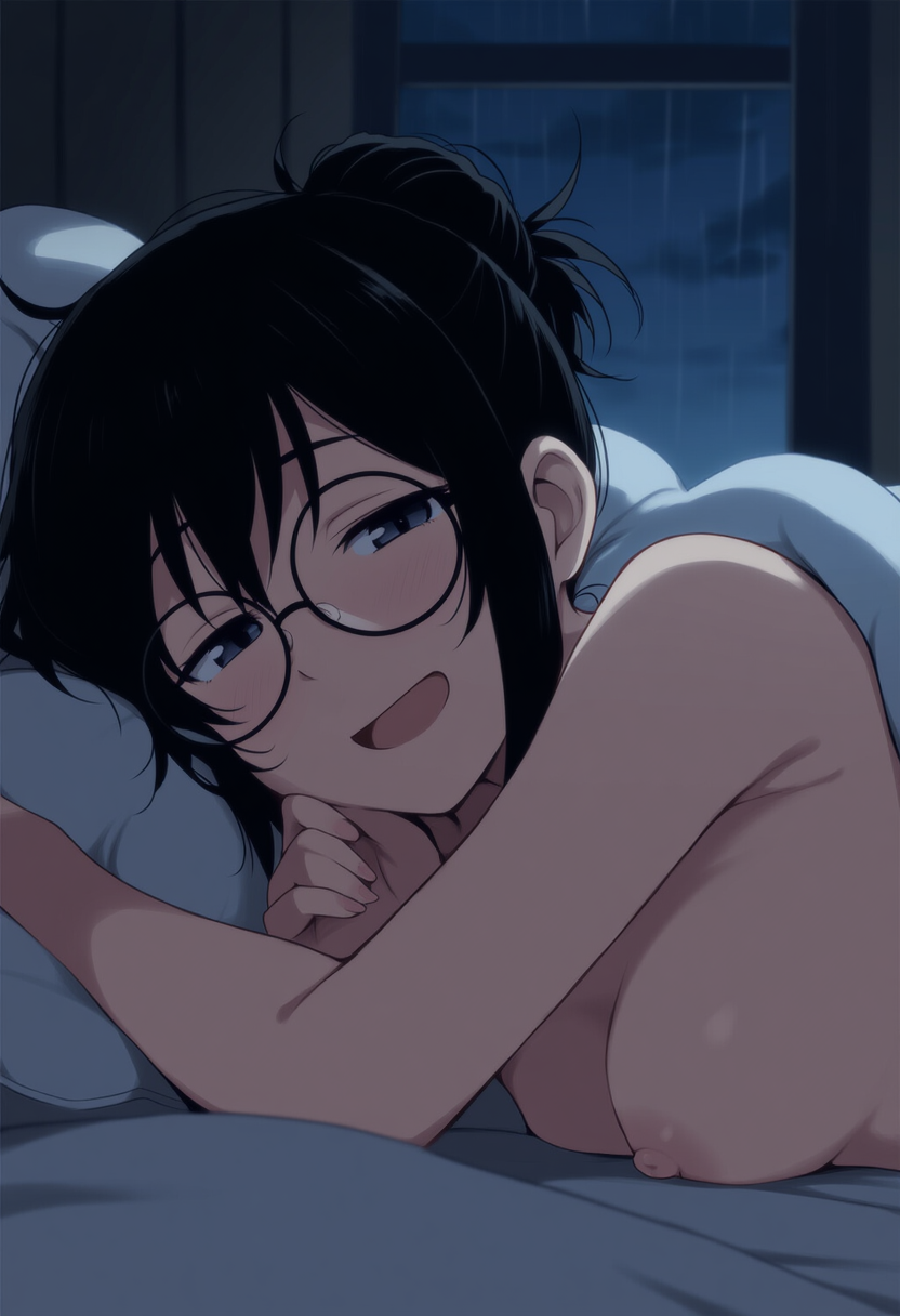 in bed