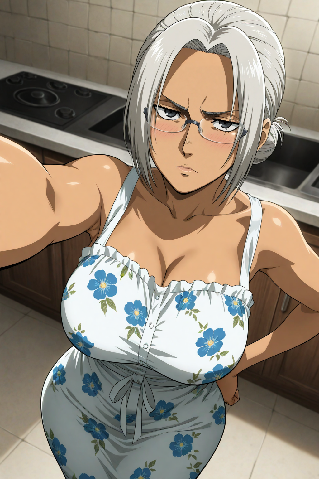 Milley is wearing a sundress