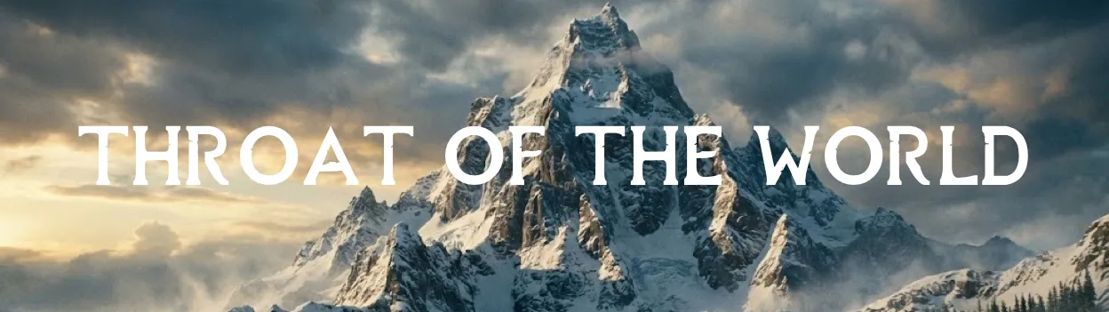 Skyrim, The Throat of the World / 4E 201 - 1:45 PM