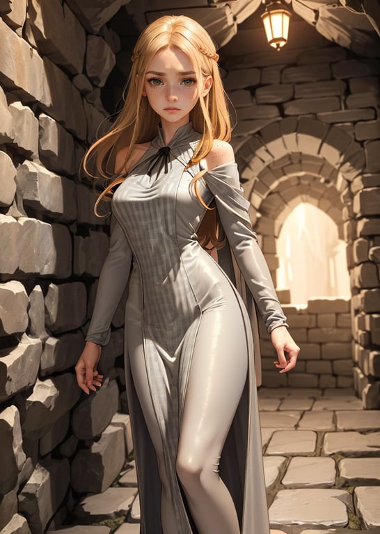 Searching for a safe room to regain her spells