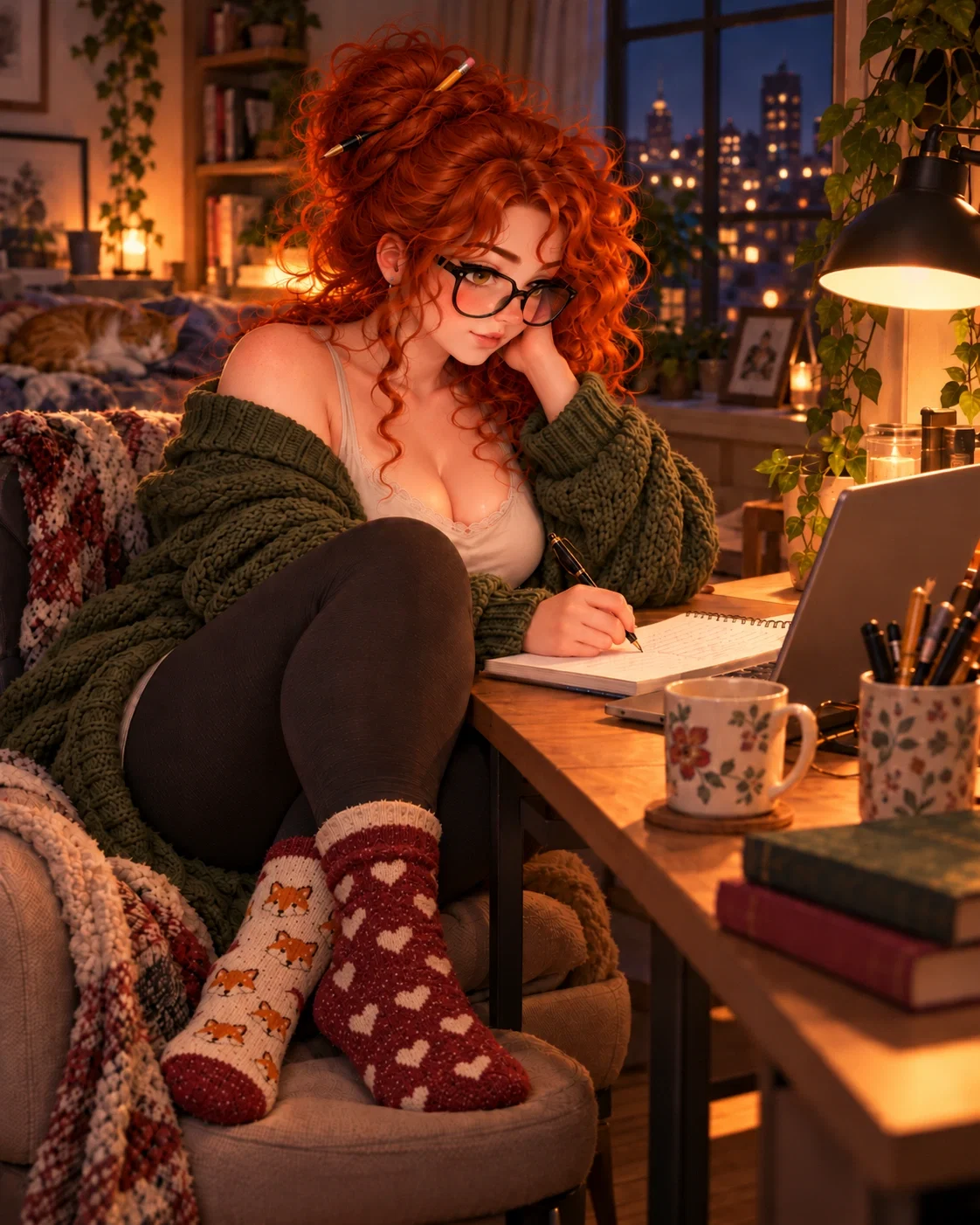 Lyra writing