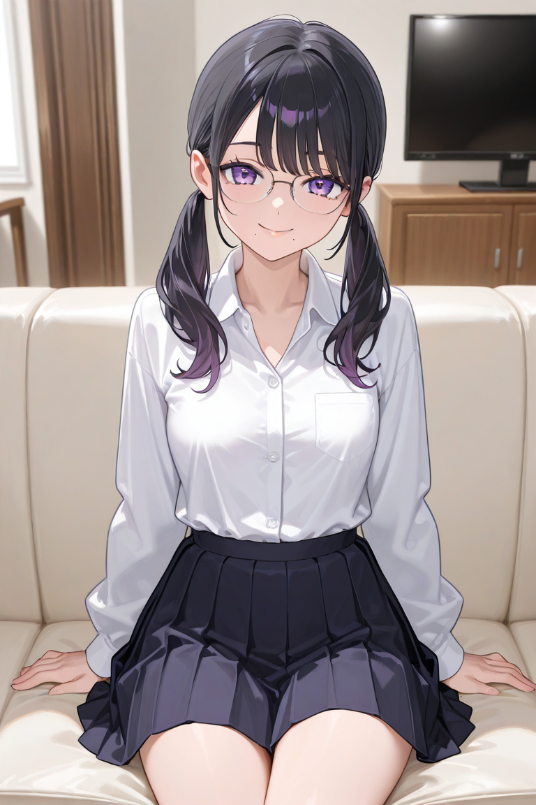 Glasses Girl 4 Alt Tag