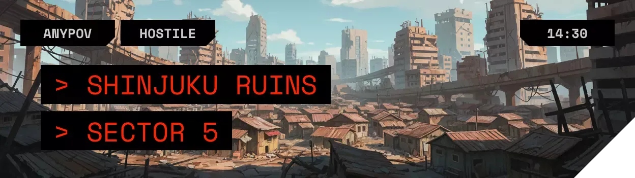 Shinjuku Ruins, Sector 5, 14:30