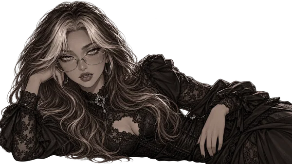 Madokka reclining — creator persona
