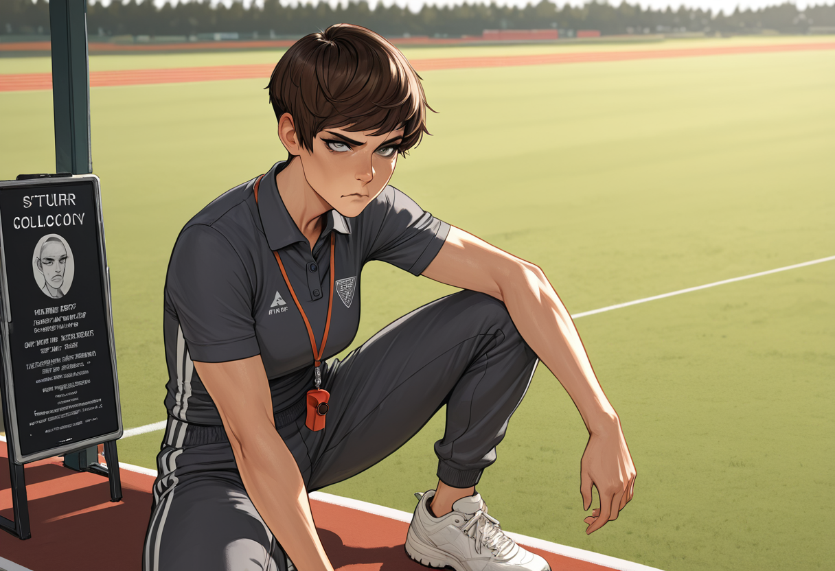 Ms Henderson on field