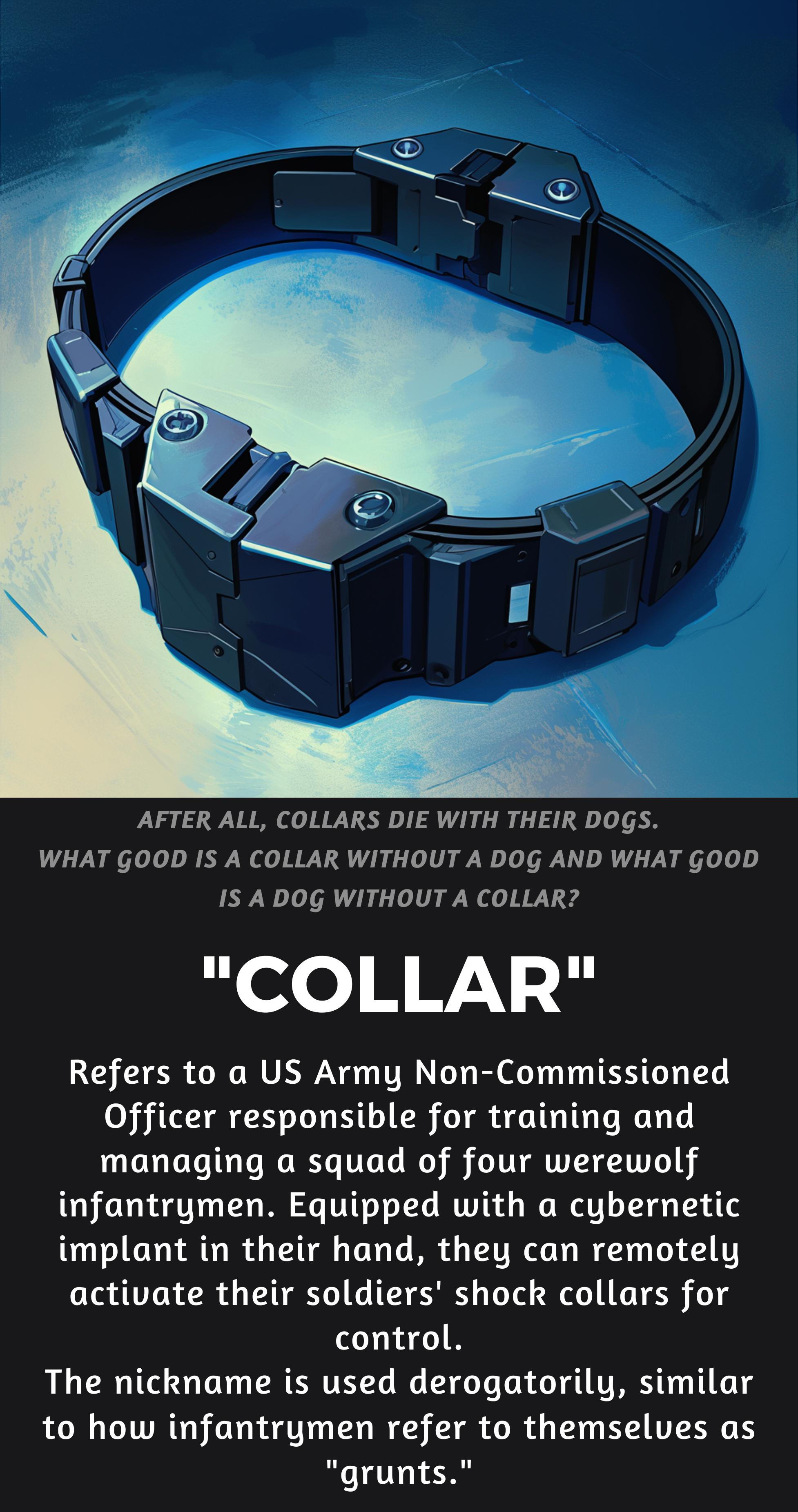 Collar Card