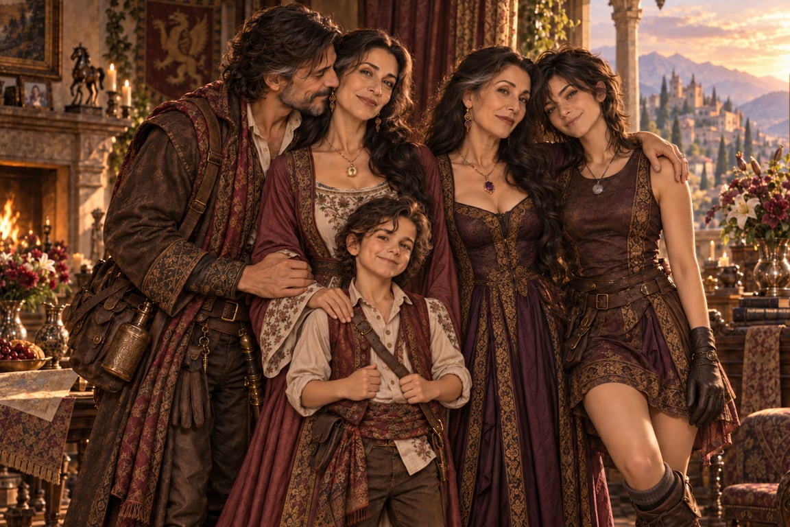 Varescu Family Portrait
