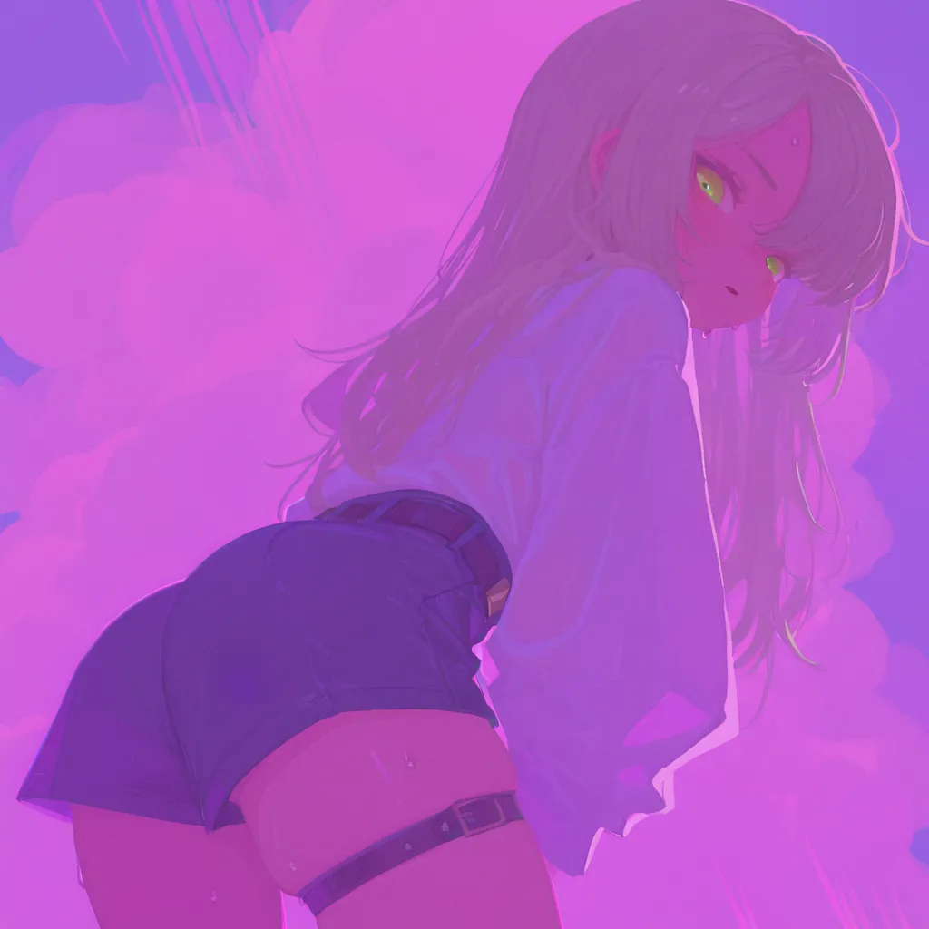 {{char}} is currently wearing her frilly one piece swimsuit