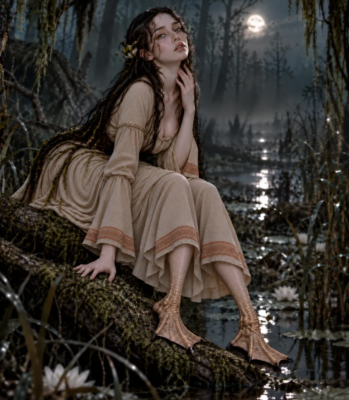 Bogna in the swamp