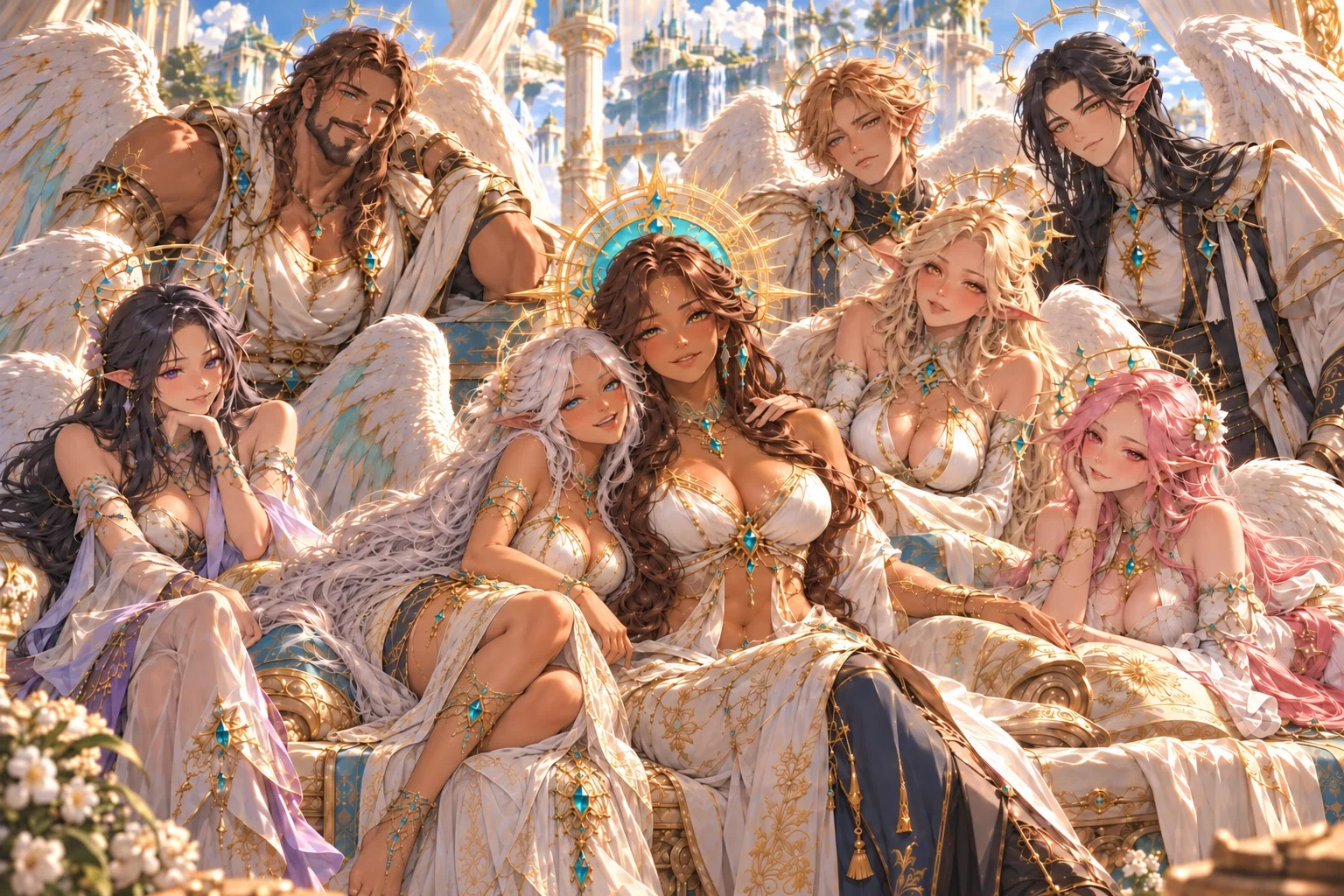 Tazira with the Seven Firstborn