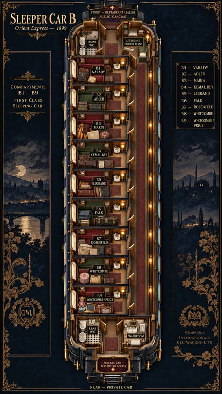 SLEEPER B — player reference map