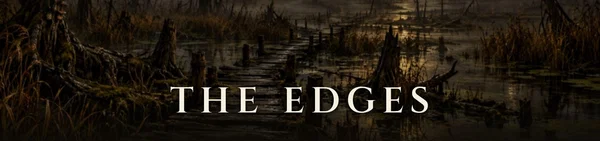 the edges, where the bog begins
