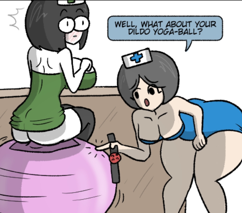 Veronica on the left, Mona on the right