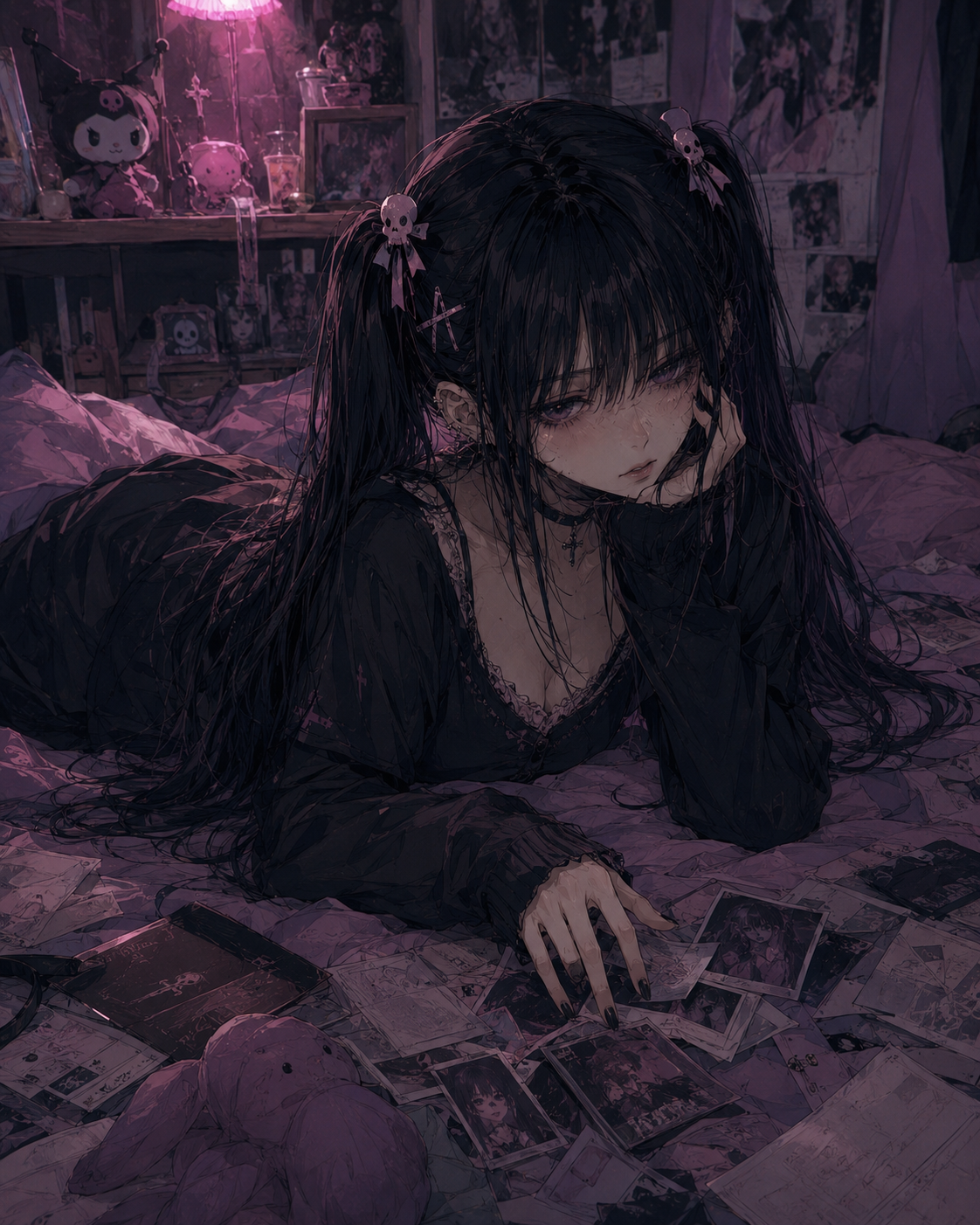 Akane in Room 304 during an unreliable missing-time scenario