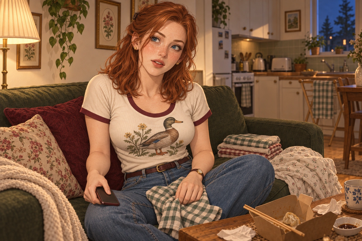 An Obvious Oversight — full scene illustration