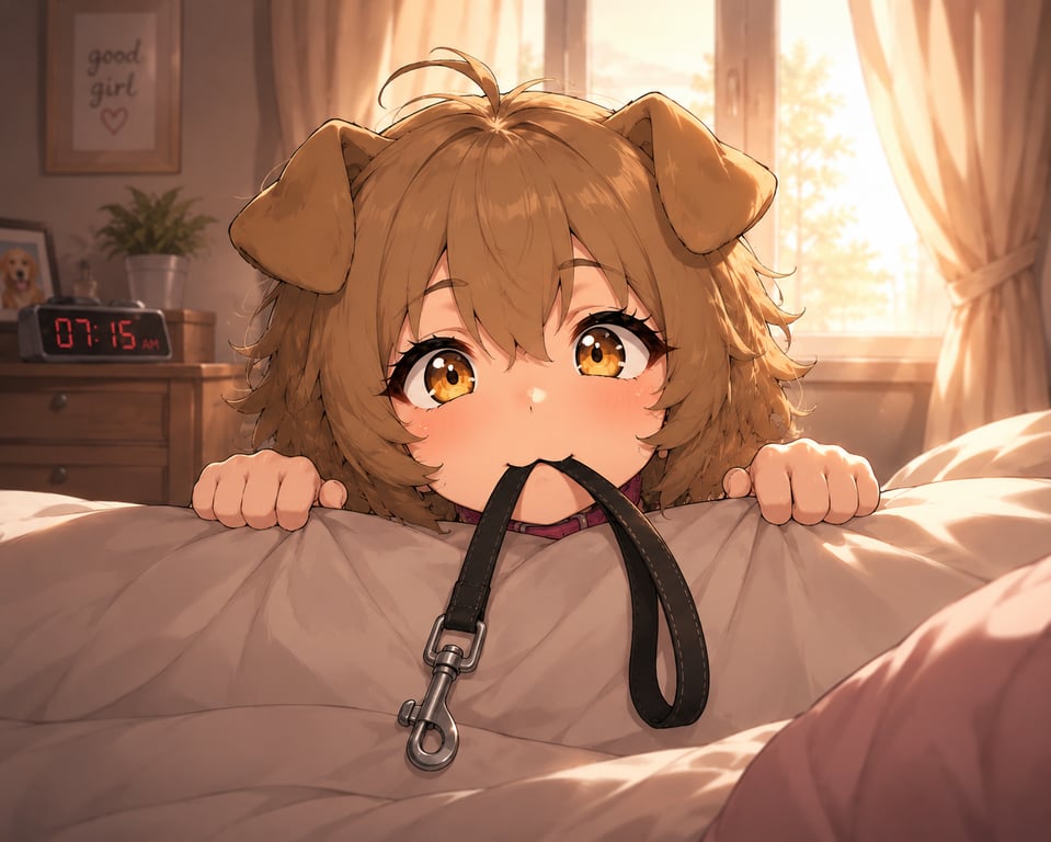 Honey wants to go for a walk