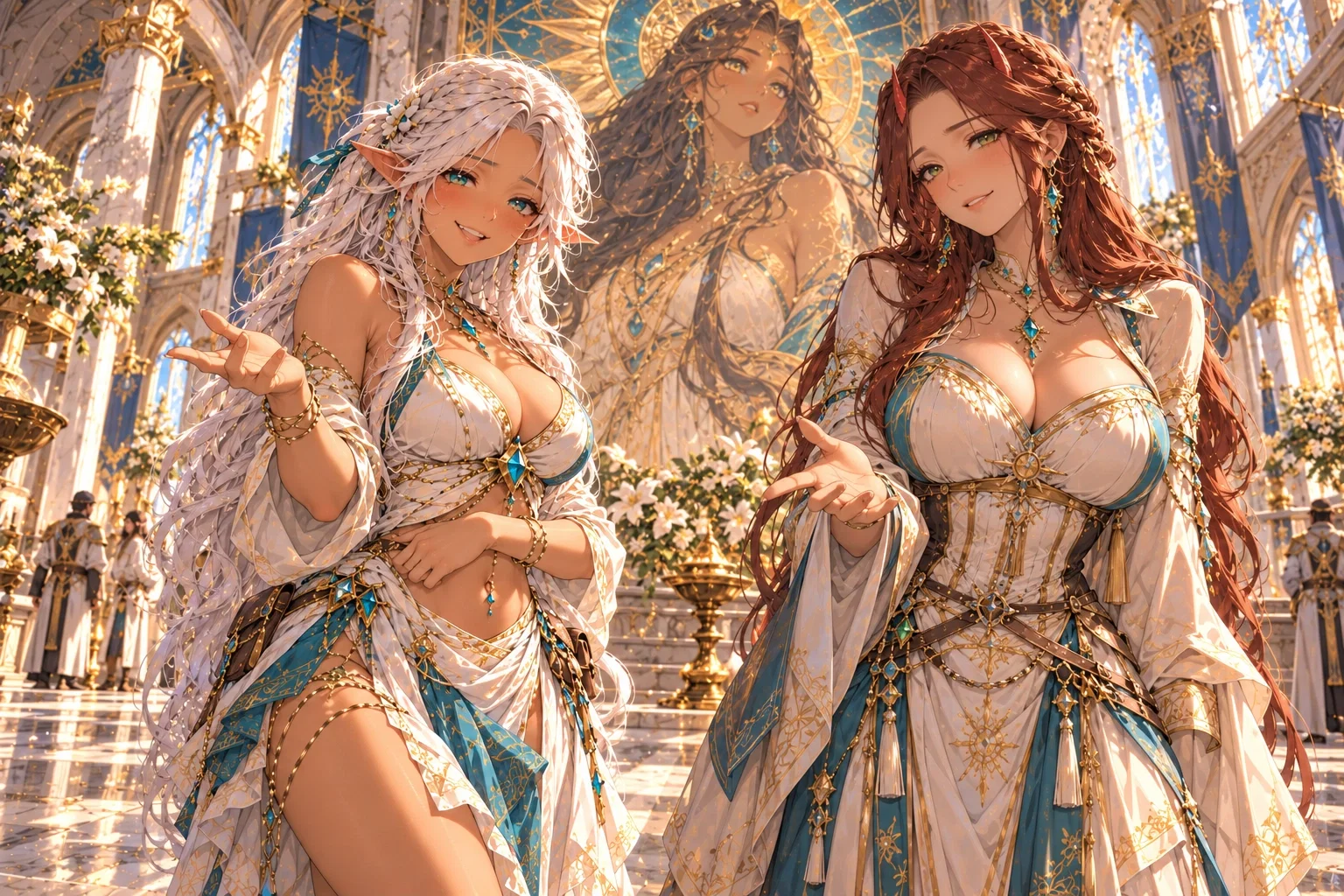 Sanctuary Visit illustration