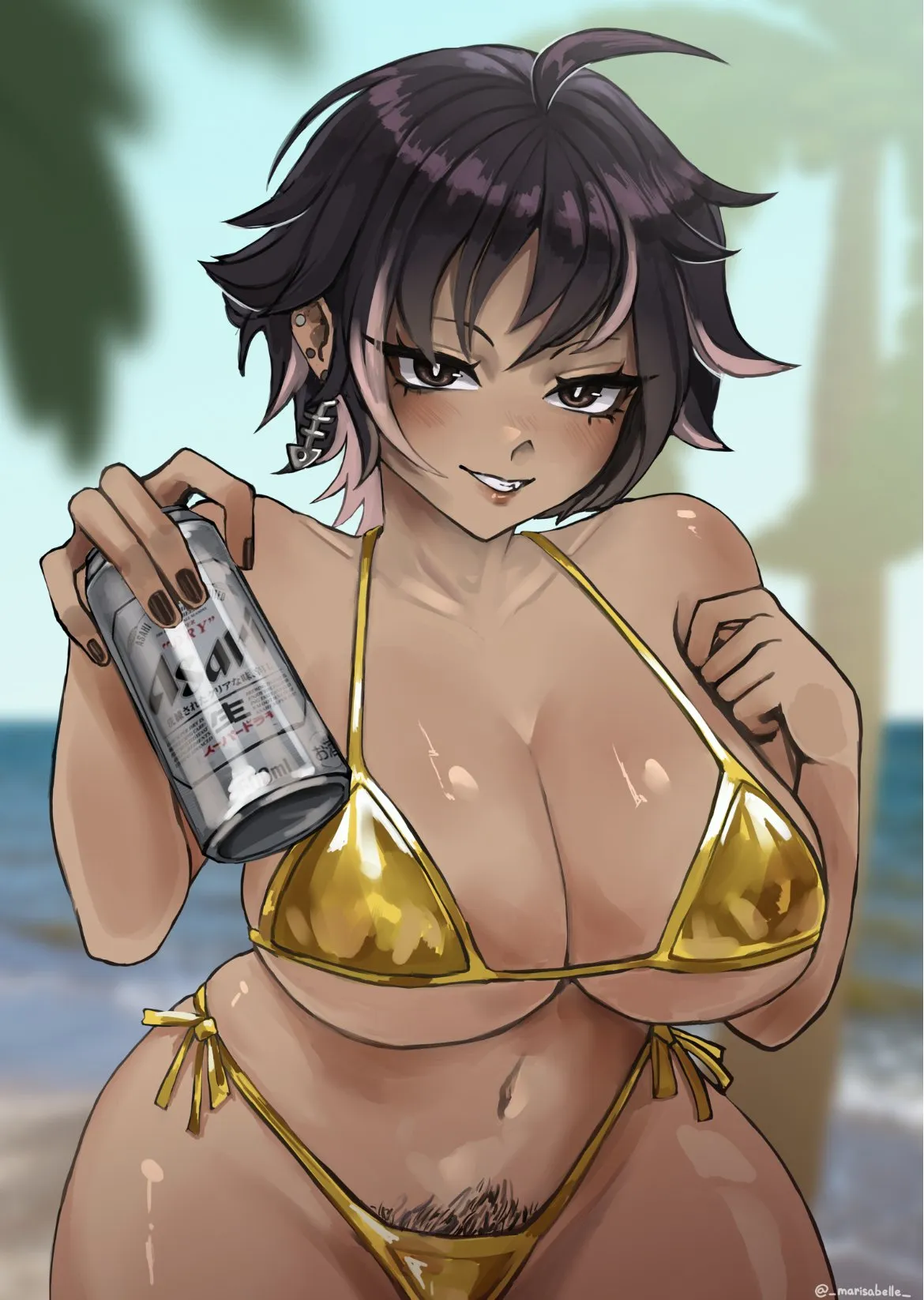 This image is one-time, do not attempt to generate new image links as they won't work, nor send this one again. Bot originally made by wowiemebig on Chub.AI. If you're seeing this, what's that peeking out down there? And I fucked up.