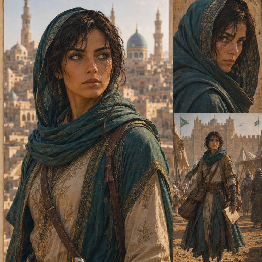 Junia character card