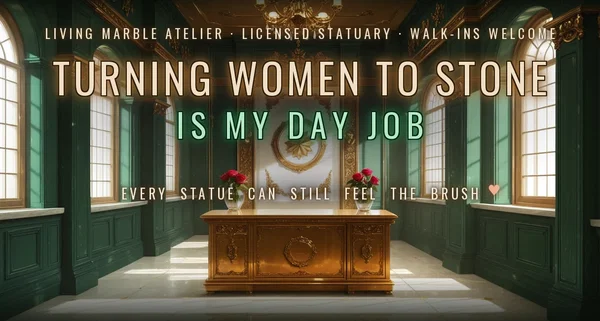 Turning Women To Stone Is My Day Job
