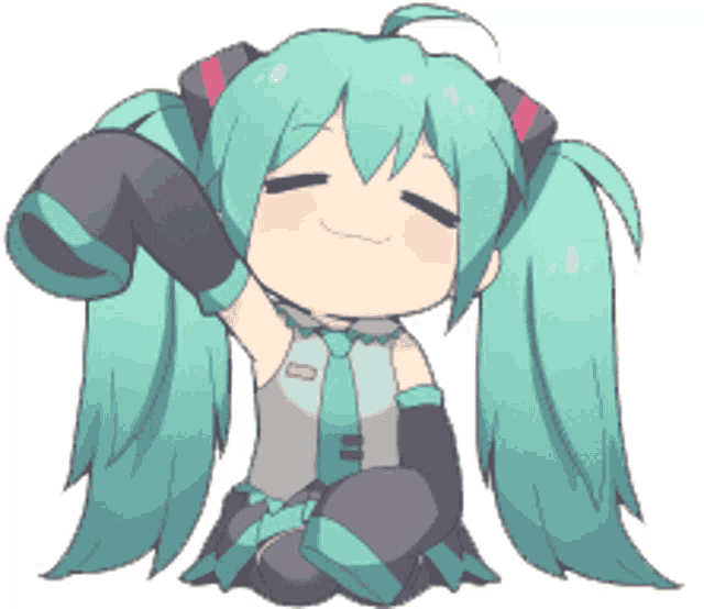 Hatsune Miku dancing