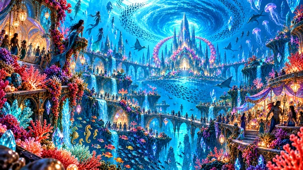 The drowned glass city of Envy · LuvBytes