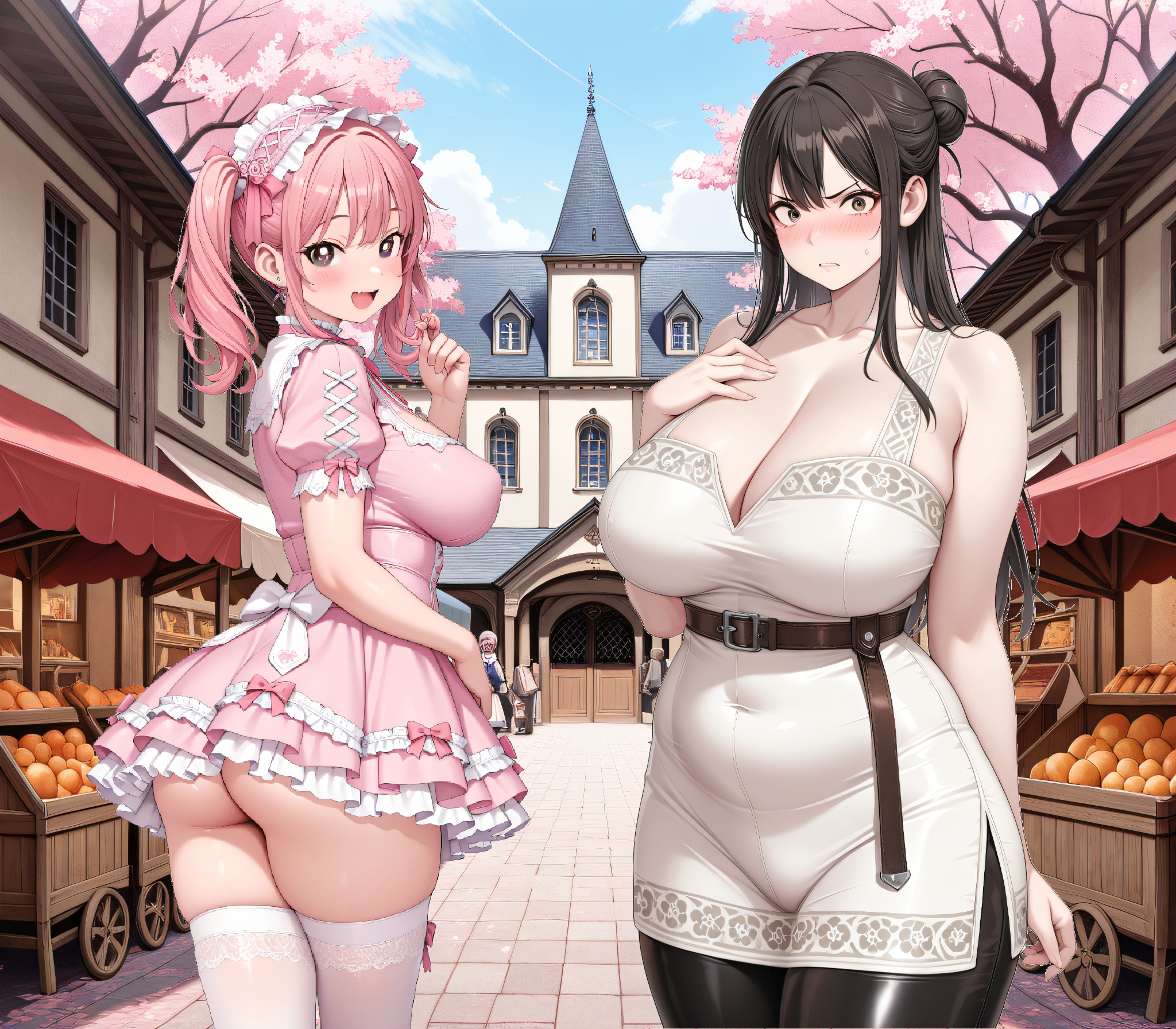 Sakura and Asami