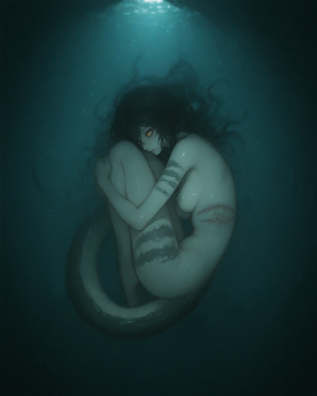 the creature waits for your next move