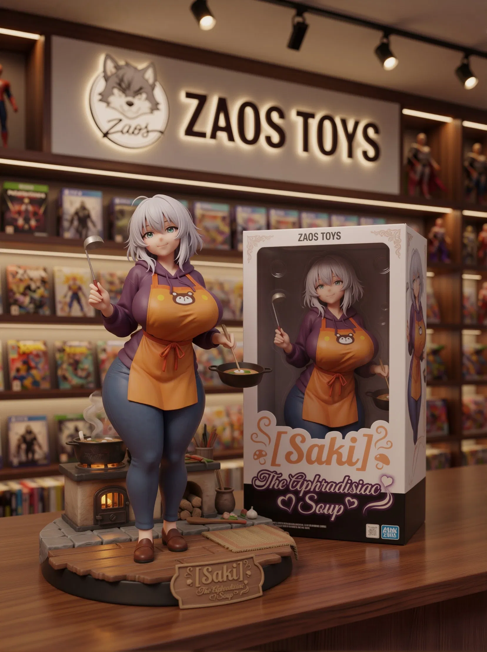 Saki Yamamoto — Zaos Toys collectible figure