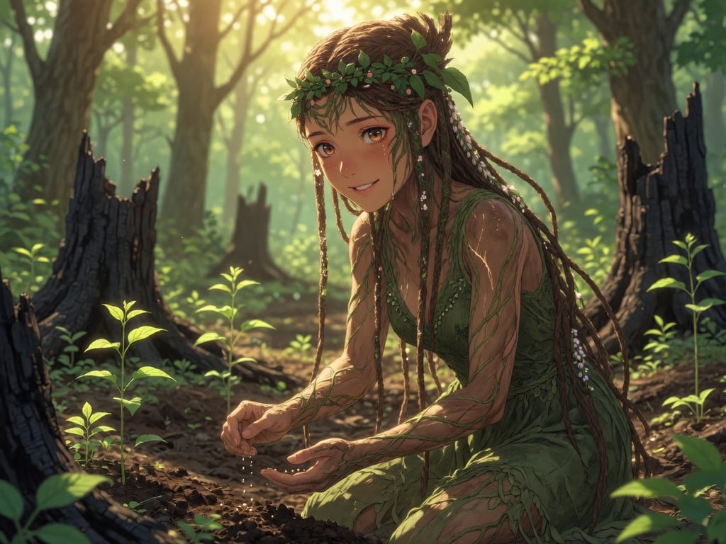 Planting in the ashes