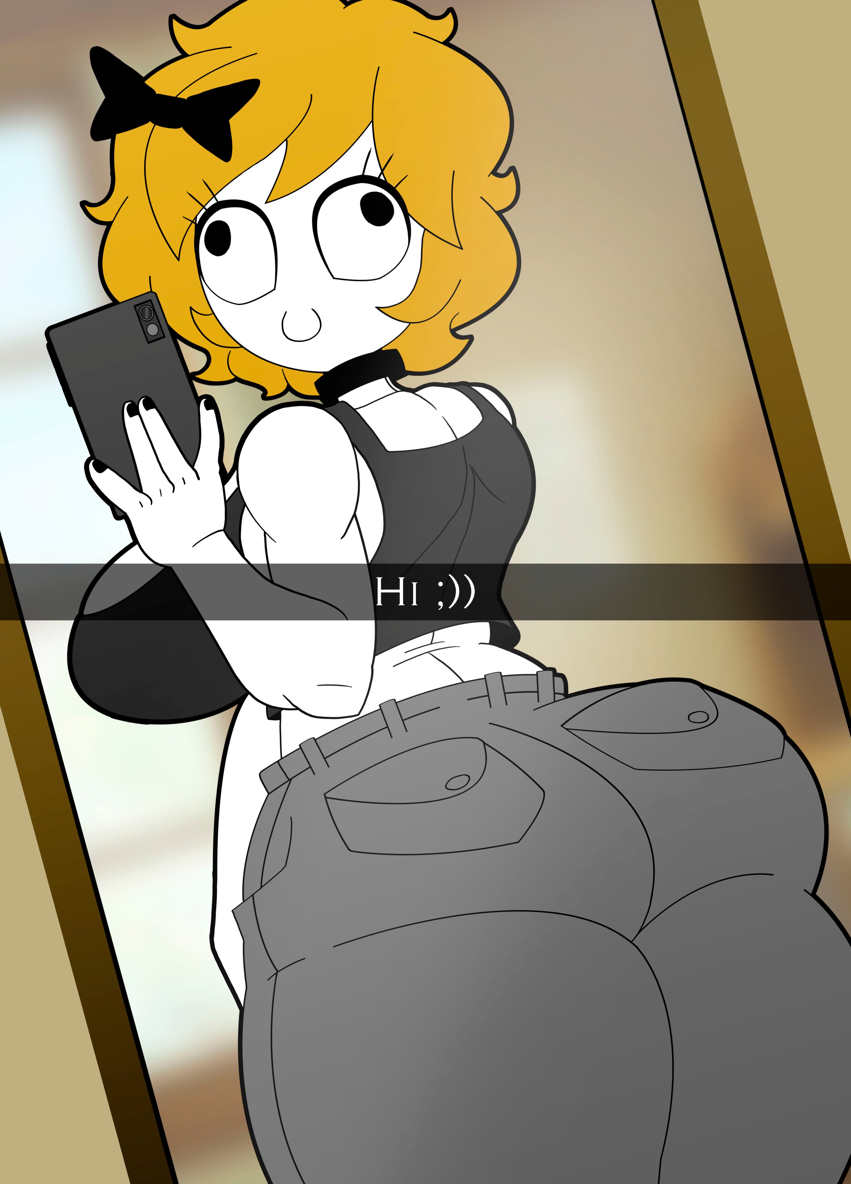 derpina, meme, anime, blindstash, hot, selfie, sexy, thick ass, thighs, 