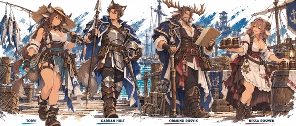 Coastal Village supporting cast