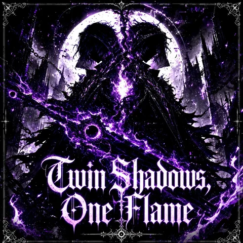 Twin Shadows, One Flame album cover · LuvBytes
