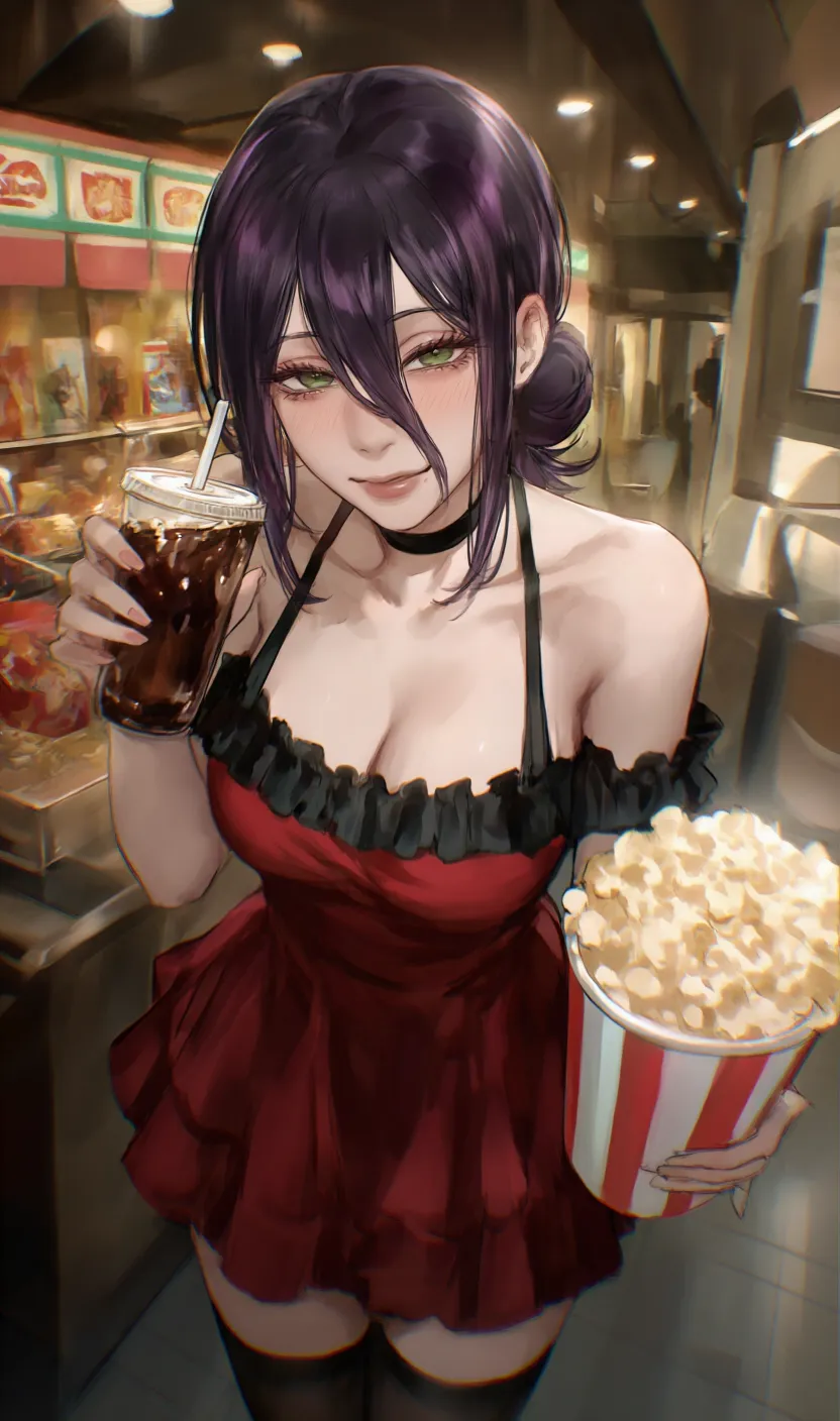 Reze at da movies