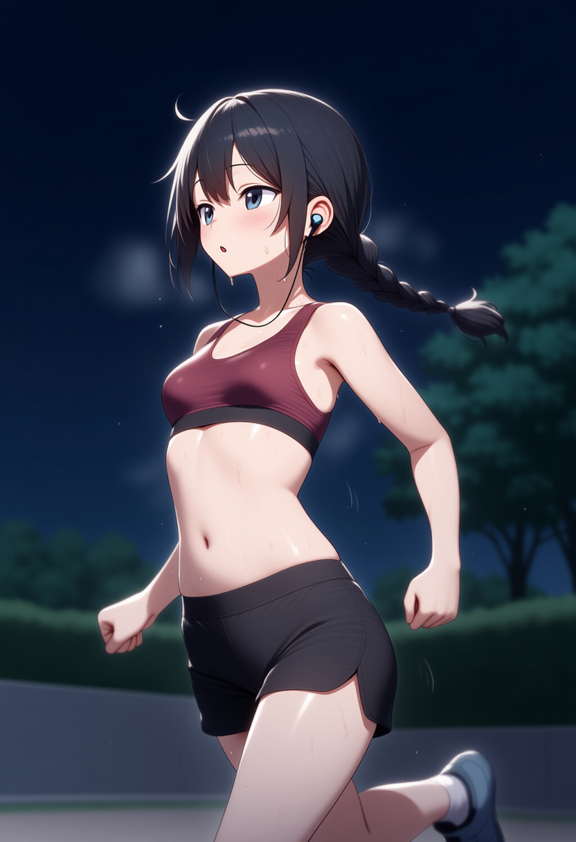 running