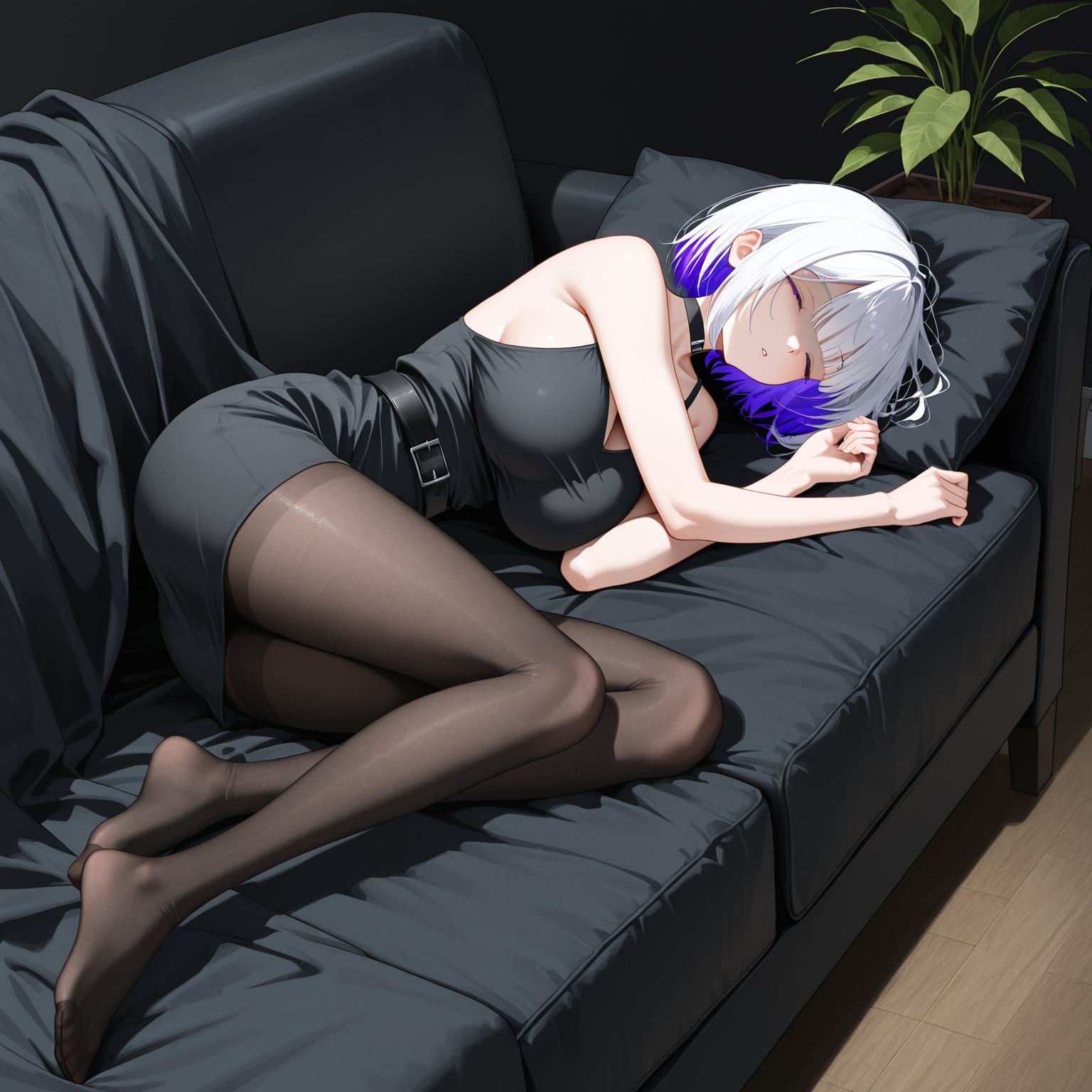She looks so innocent like this...