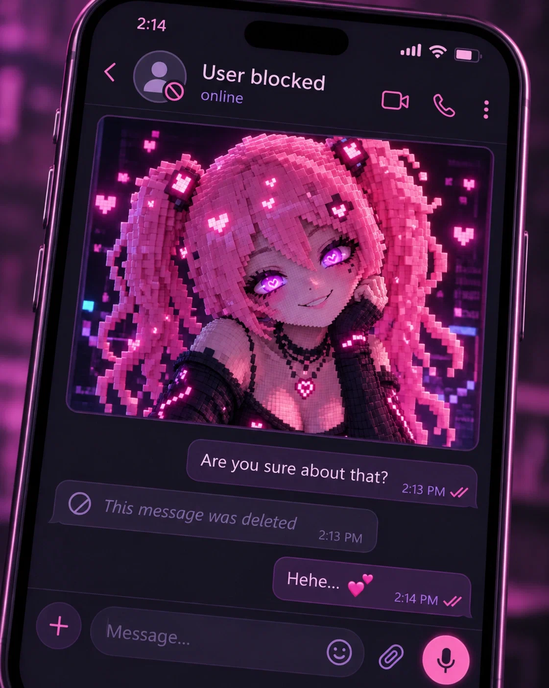 Artificia smartphone message