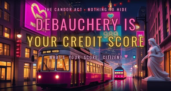 Debauchery Is Your Credit Score