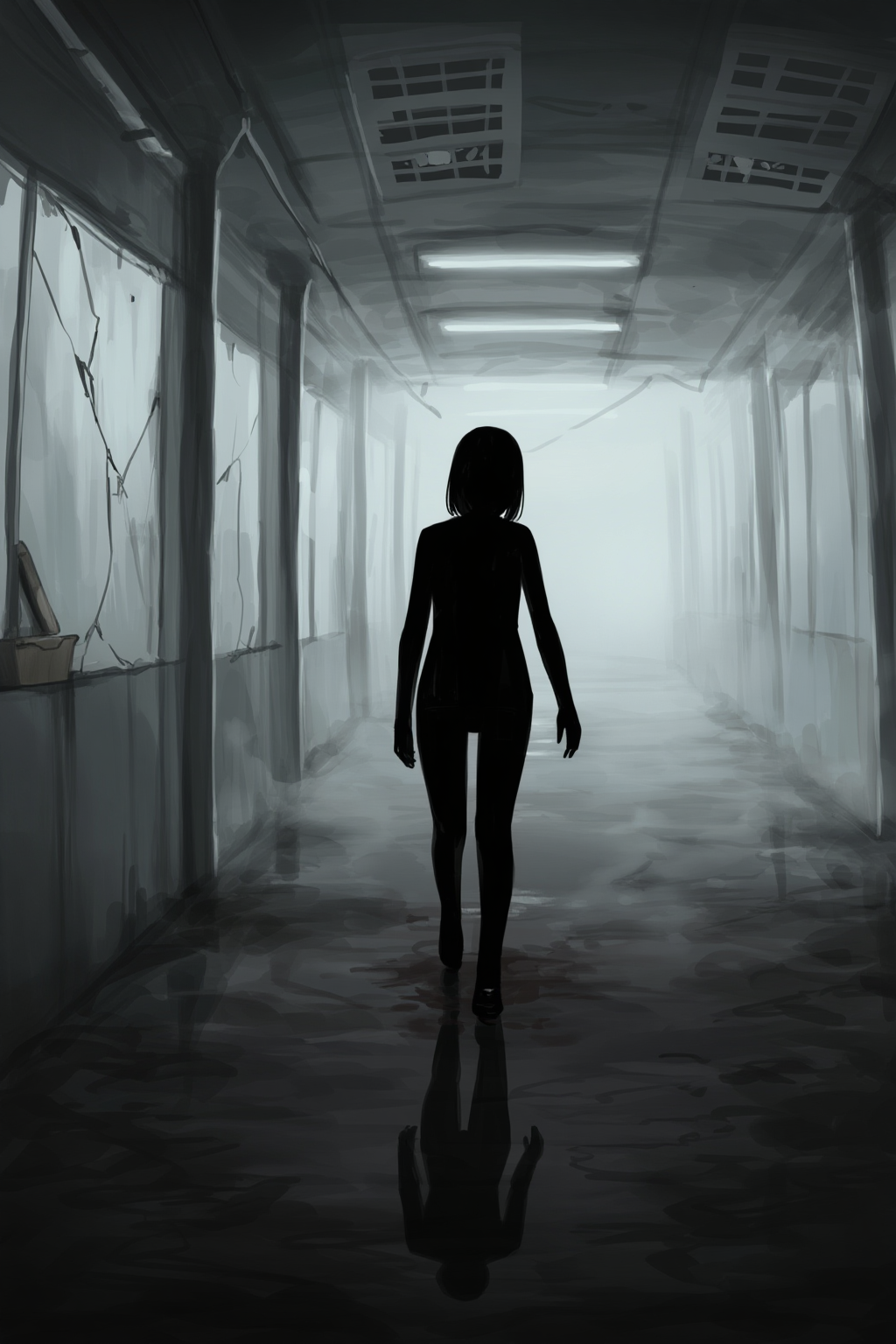 Tracy has succumbed to the infection in her sleep and died turning into a zombie. She is feral and will attack on site, however she is very weak.