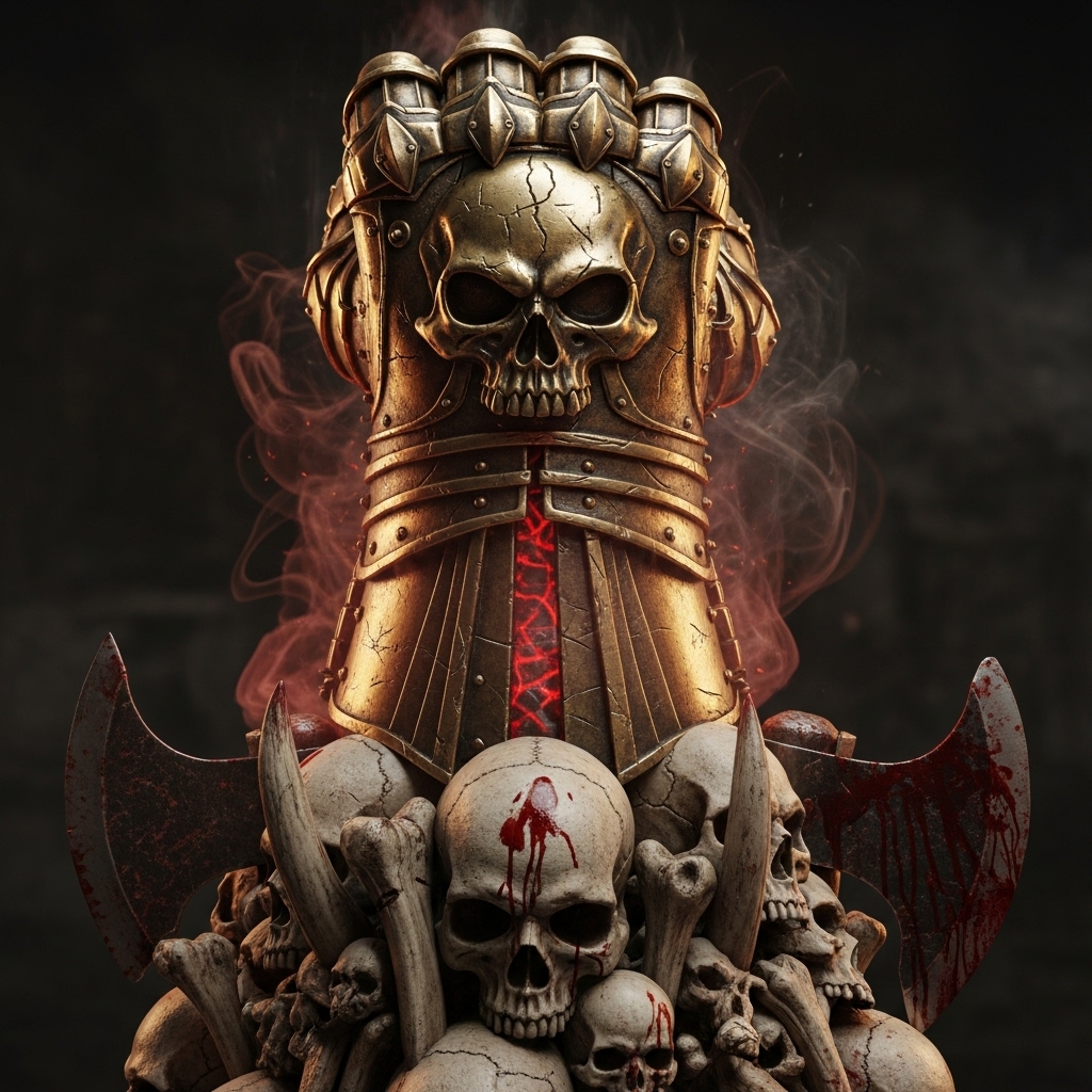 Brass Gauntlet of Rage