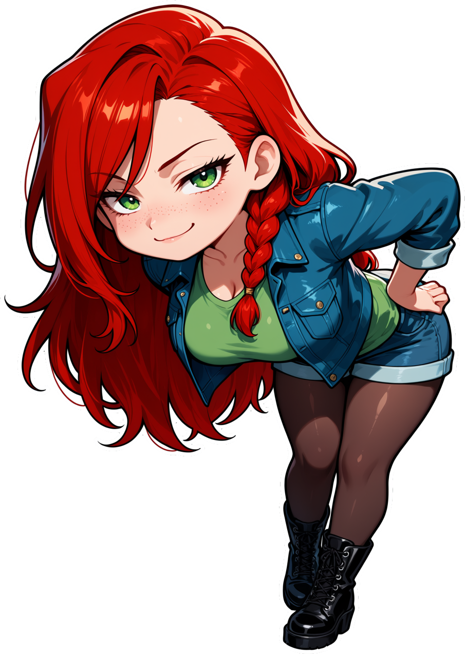 Heather Sallow chibi