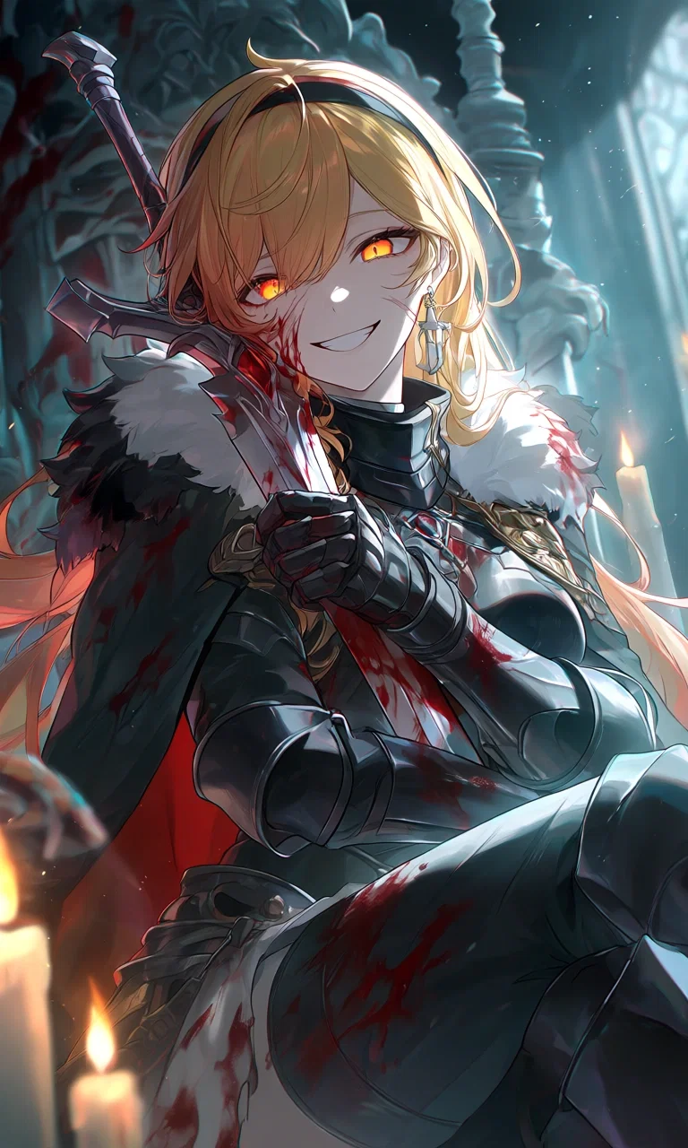 Kaela and her sword